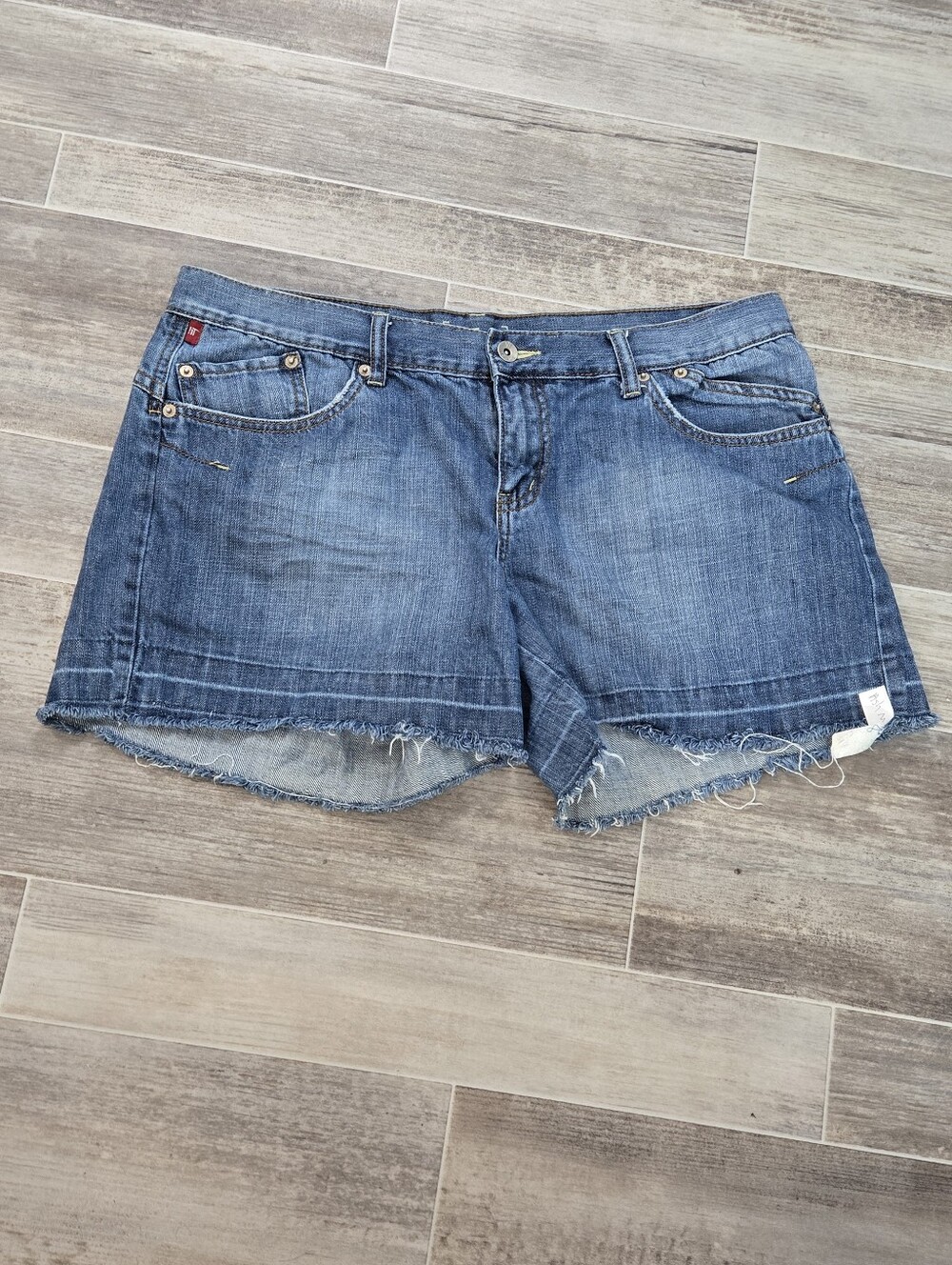 !IT Womens Jean Shorts Casual Chic Streetwear No Size